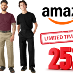 Dickies Loose Fit Double Knee Work Pants in charcoal color with durable double knee construction and relaxed fit.