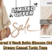 Woman wearing a Bebonnie Plus Size Boho Dress in a casual summer outdoor setting