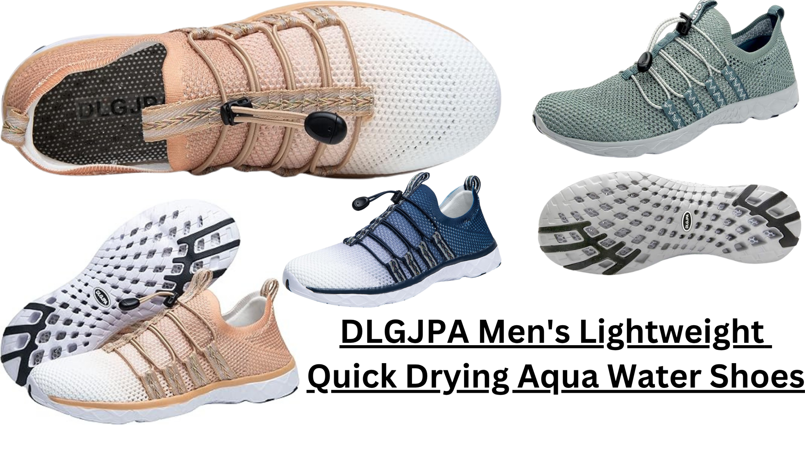 DLGJPA Quick Drying Gradient Lightweight Walking Shoes in gradient color design for walking, travel, gym, and outdoor activities