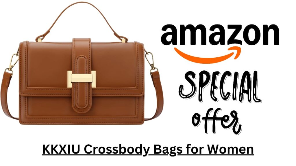 Brown designer crossbody bag with gold hardware and adjustable strap