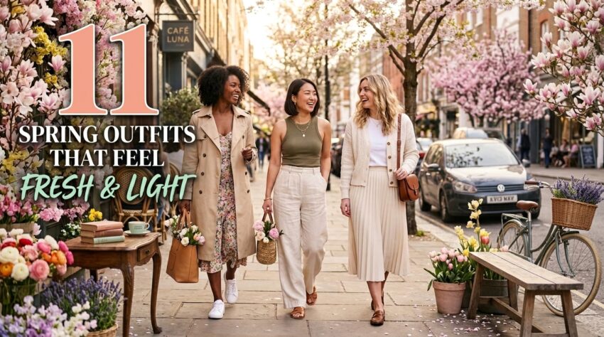 11 Spring Outfits That Feel Fresh and Light