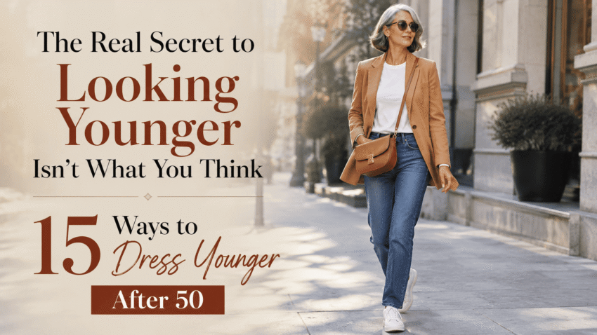 15 Ways to Dress Younger After 50