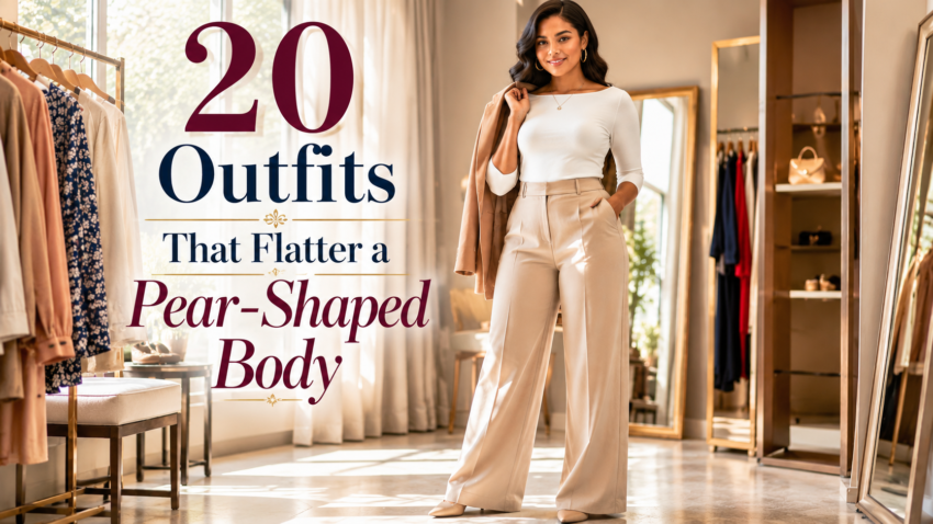 20 Outfits That Flatter a Pear Shaped Body