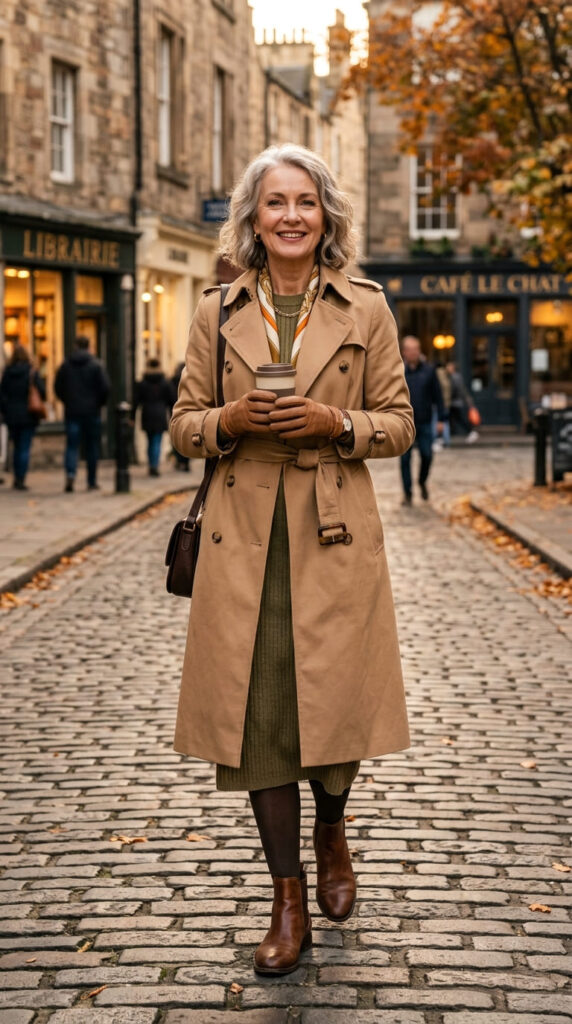 A Classic Trench Coat for Effortless Layering