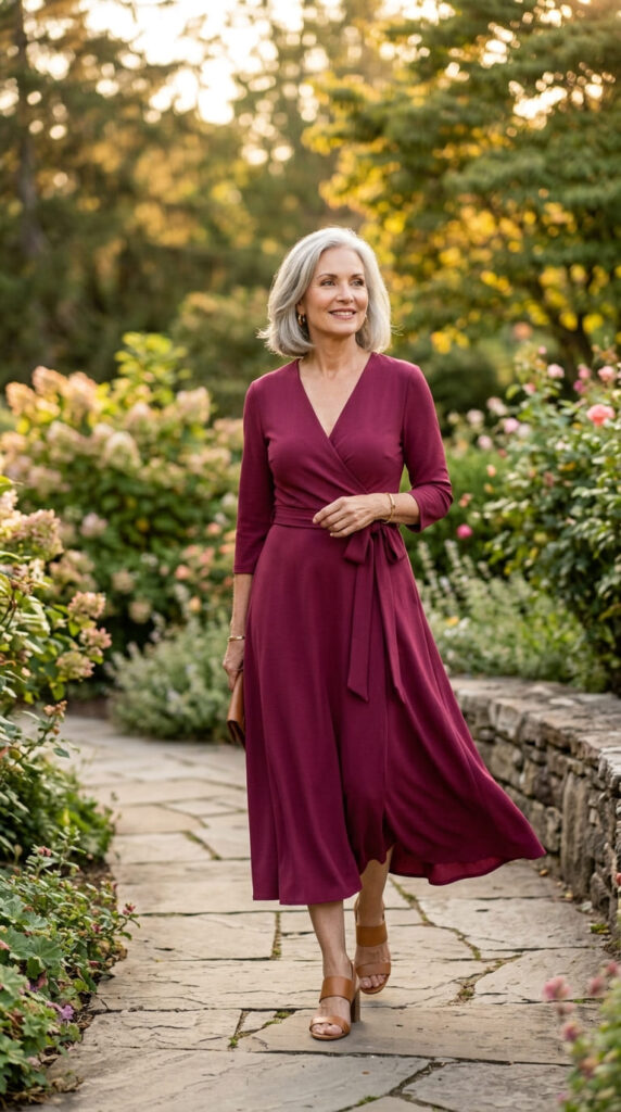 A Versatile Wrap Dress