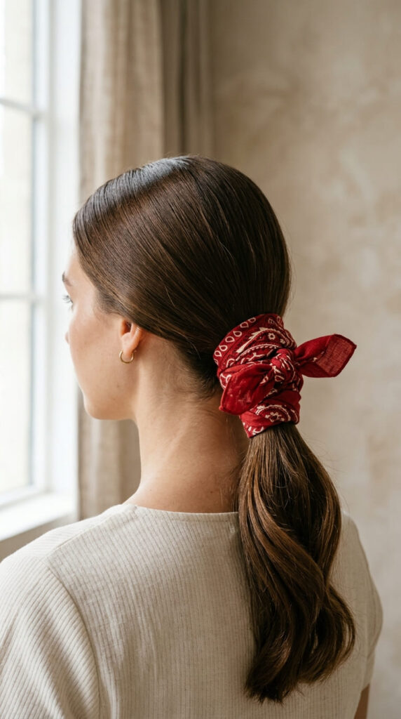 Bandana Ponytail Wrap