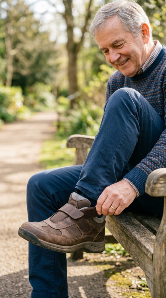 Built For Swollen Feet And Diabetic Comfort