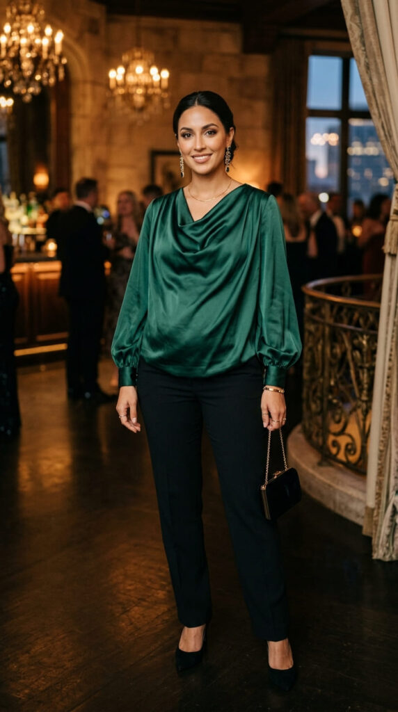 Dressy Tops for Belly Coverage on Special Occasions