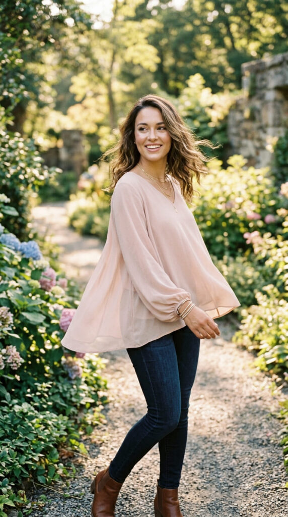 Flowy Tops With Movement Instead of Cling