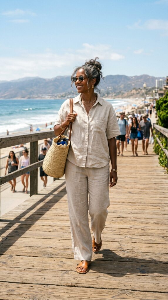 Linen Set for Summer Heat