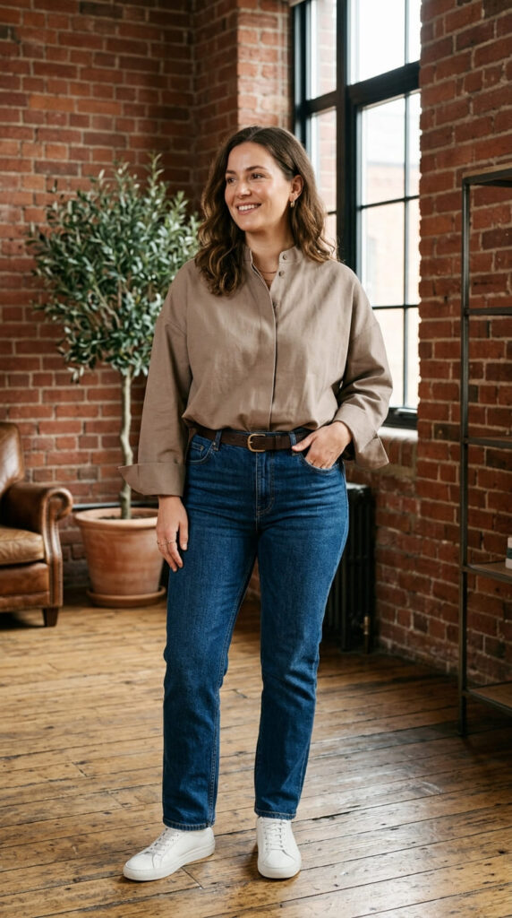 Oversized Tops That Stay Structured, Not Sloppy