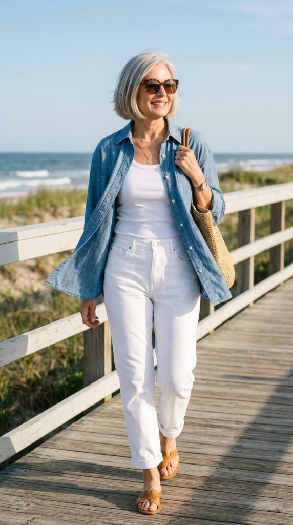 The Structured Chambray Shirt
