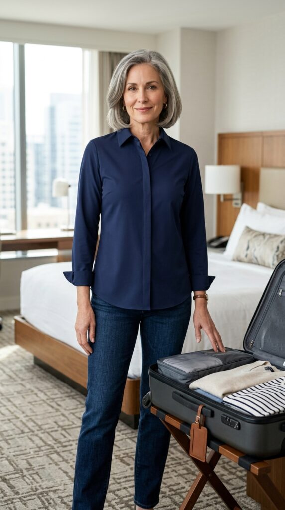 The Wrinkle Resistant Travel Shirt