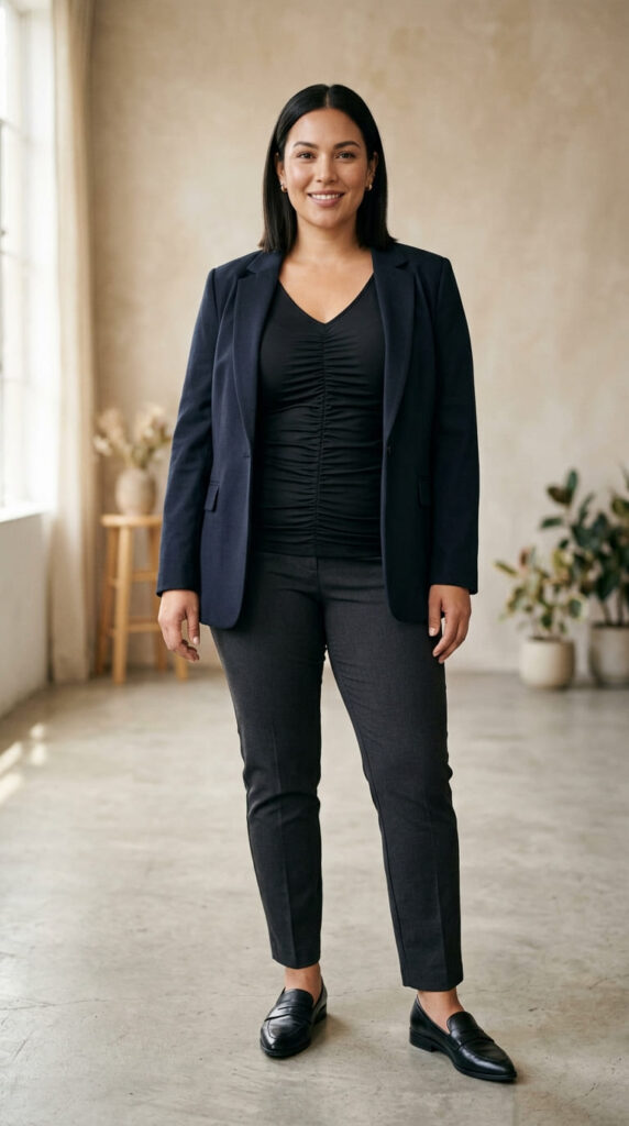 Tops With Built In Tummy Control Fabric