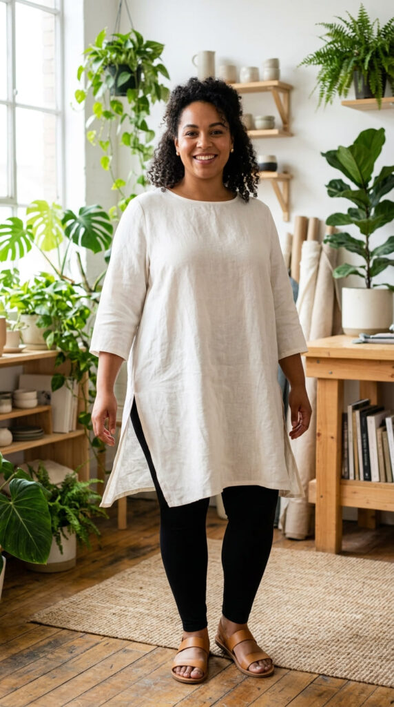 Tunic Tops That Fully Cover the Midsection