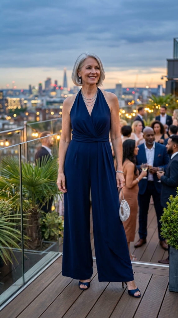 Wide Leg Jumpsuit for Special Occasions