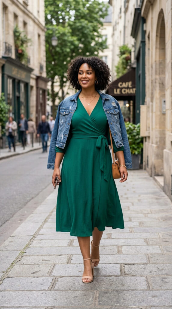 Wrap Dress for Hourglass Figure